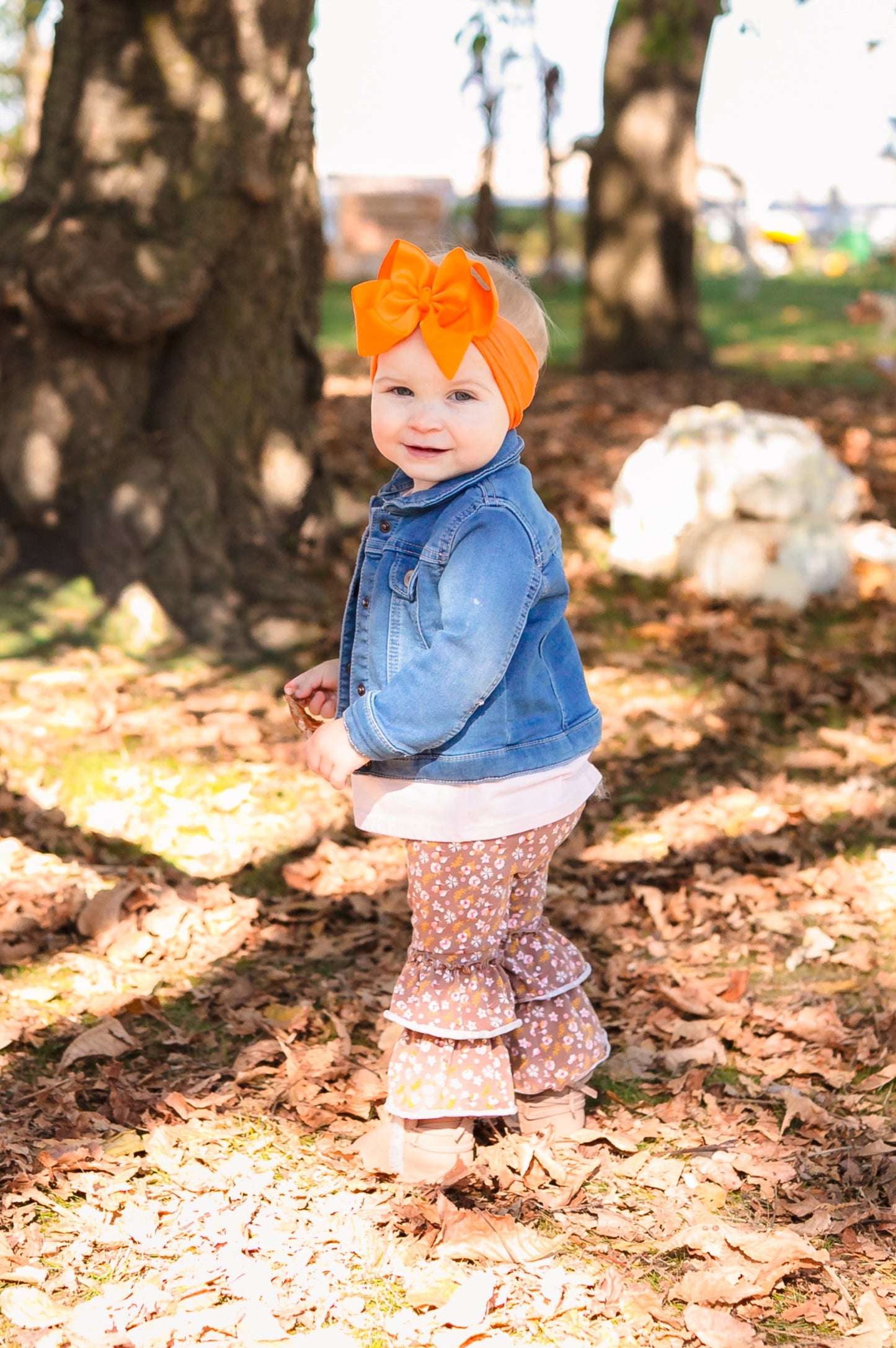 Maddie's Big Bow Headband, 5" Bow Classic, 20 Color Options