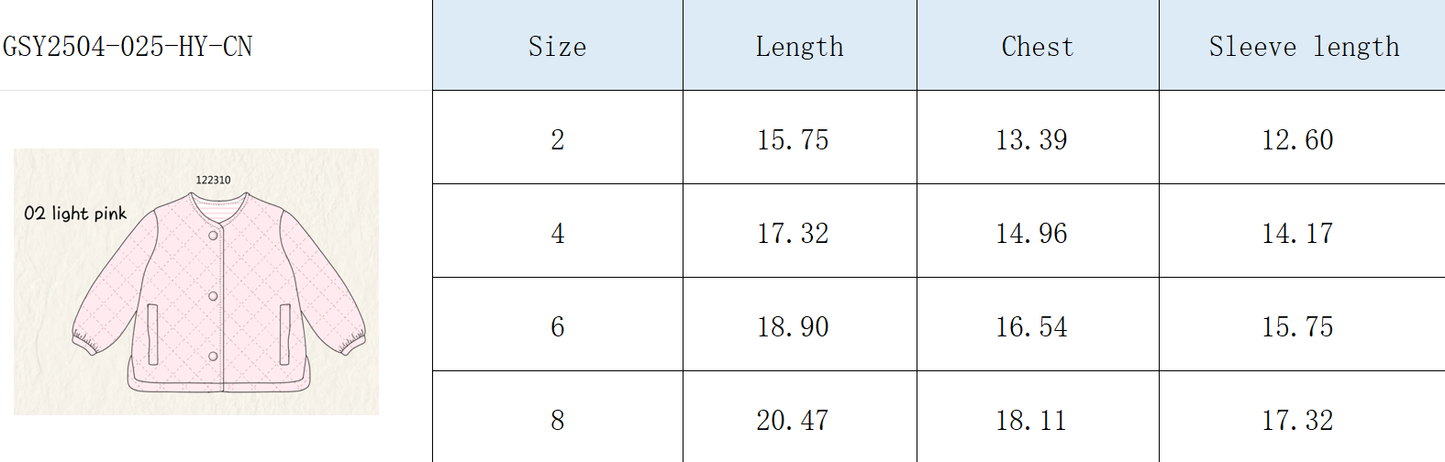 Cream Quilted Jacket