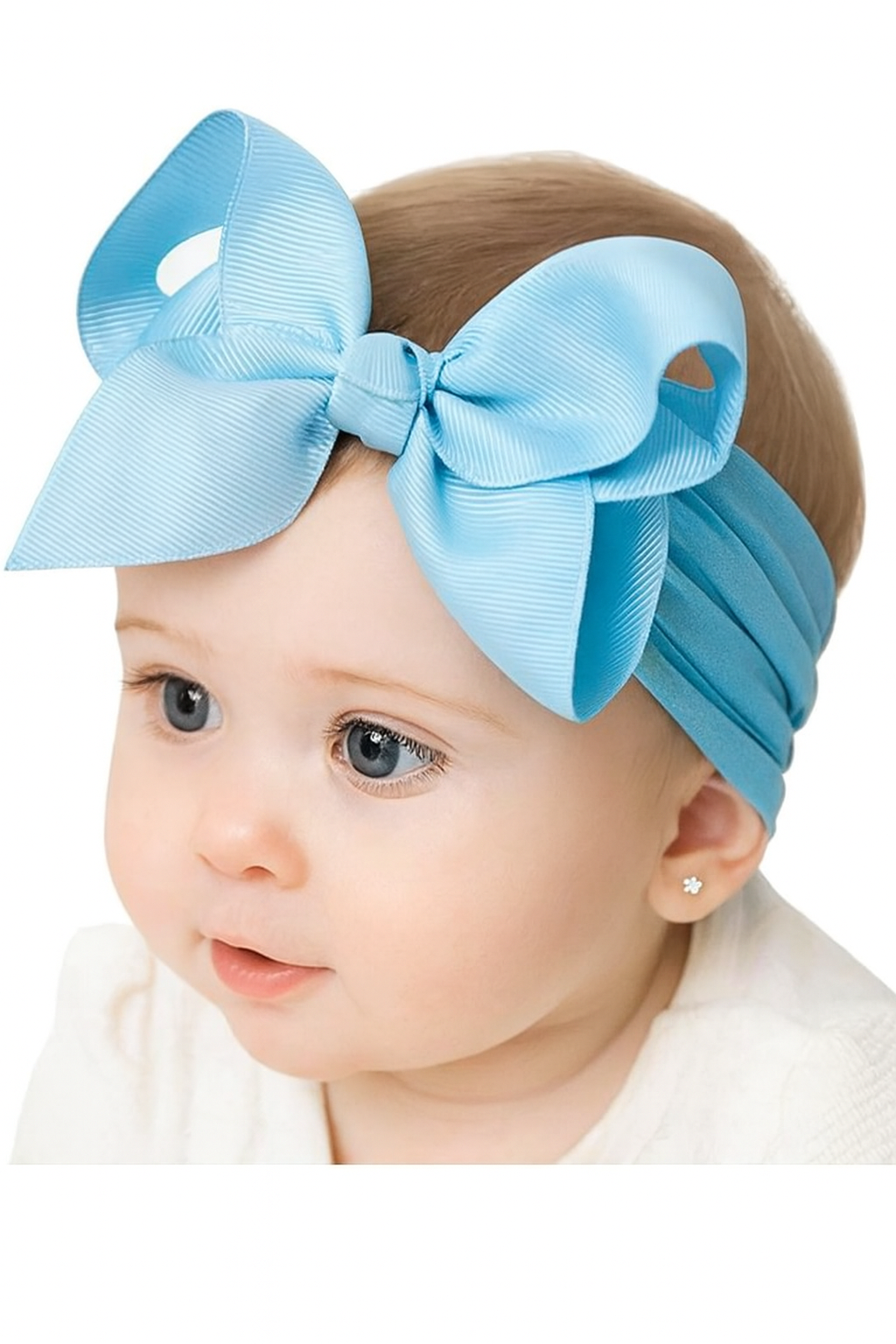 Maddie's Big Bow Headband, 5" Bow Bold, 20 Color Options
