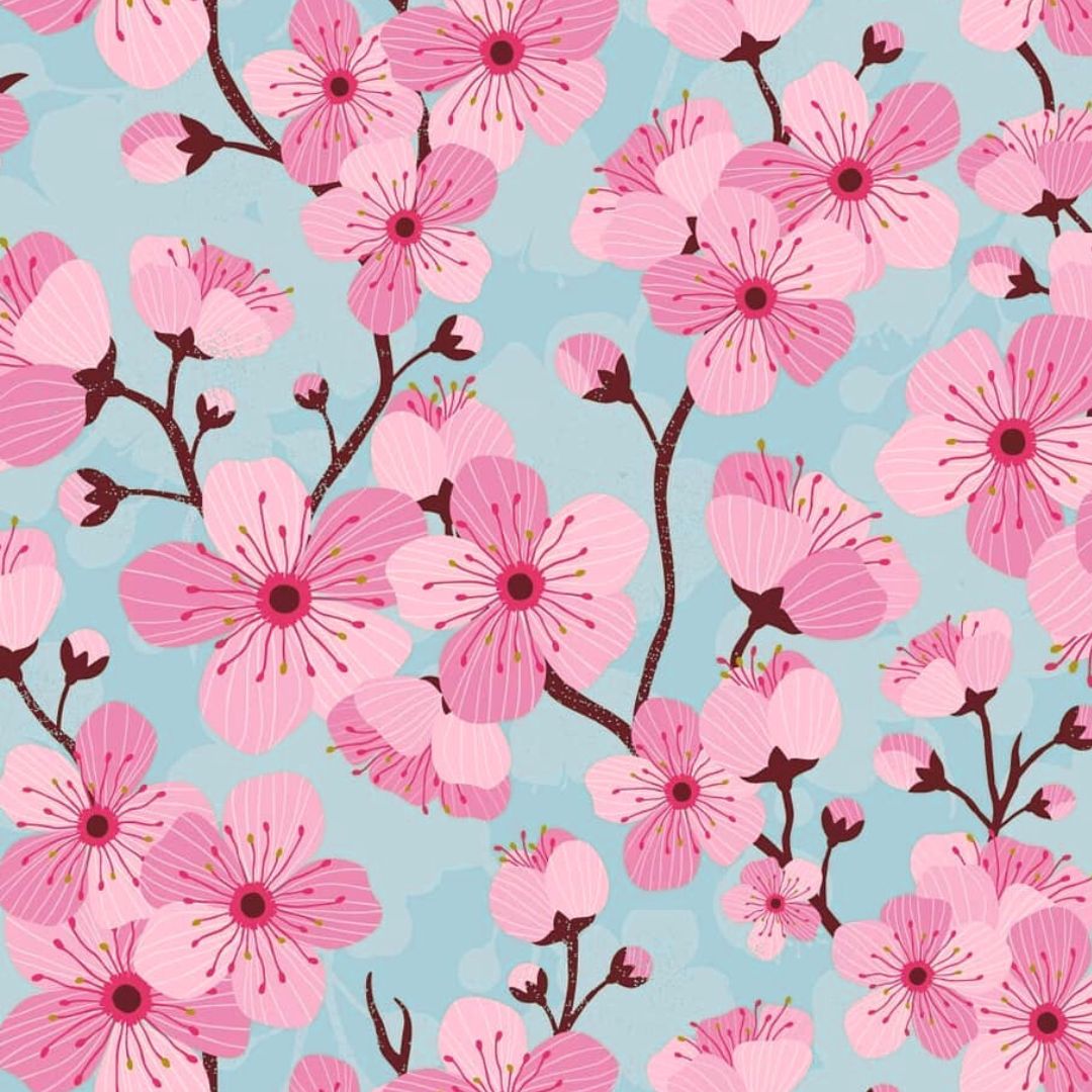 Blossoming Cherries Girl Dress