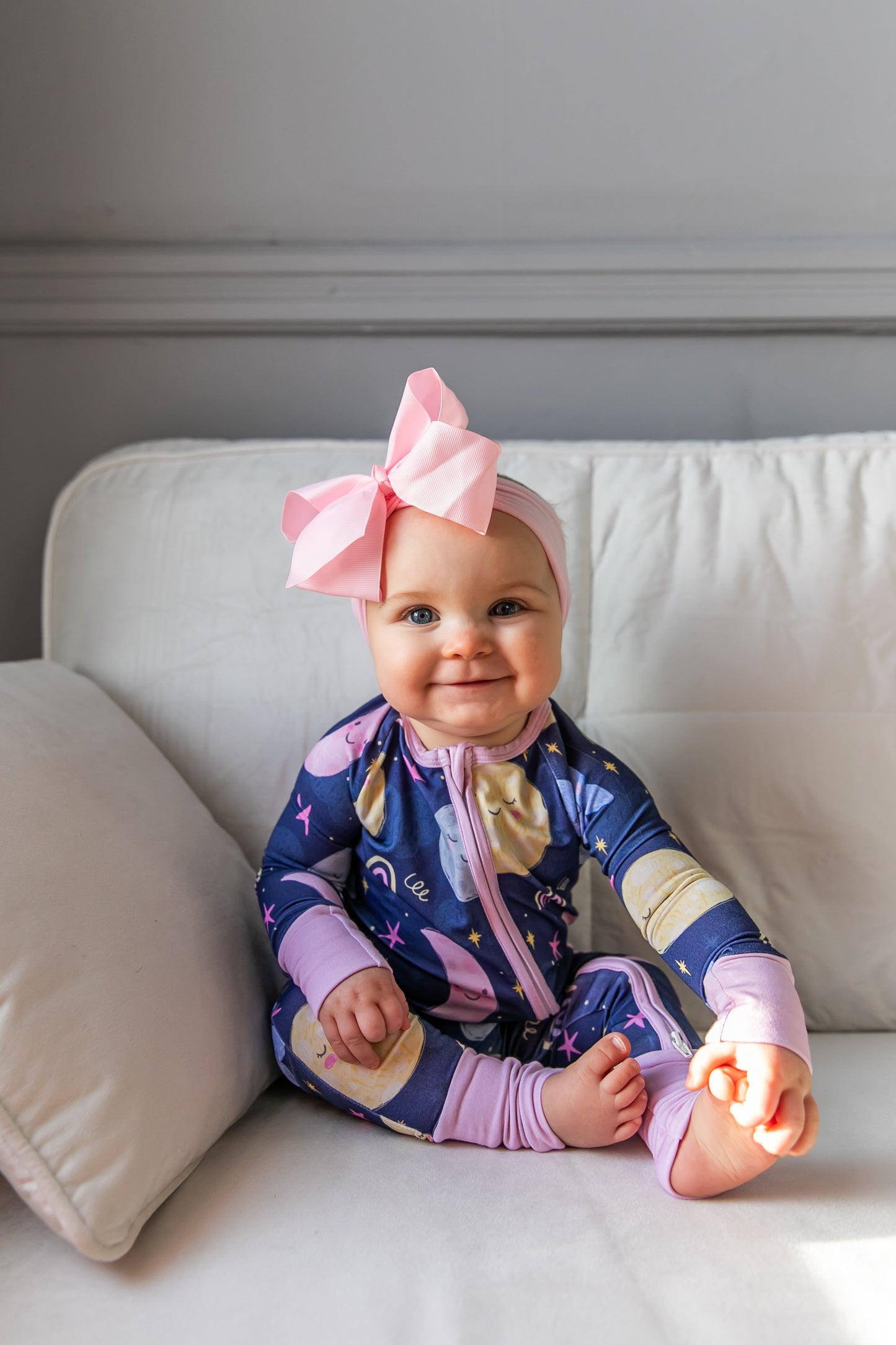 Love You to the Moon Bamboo Convertible Romper