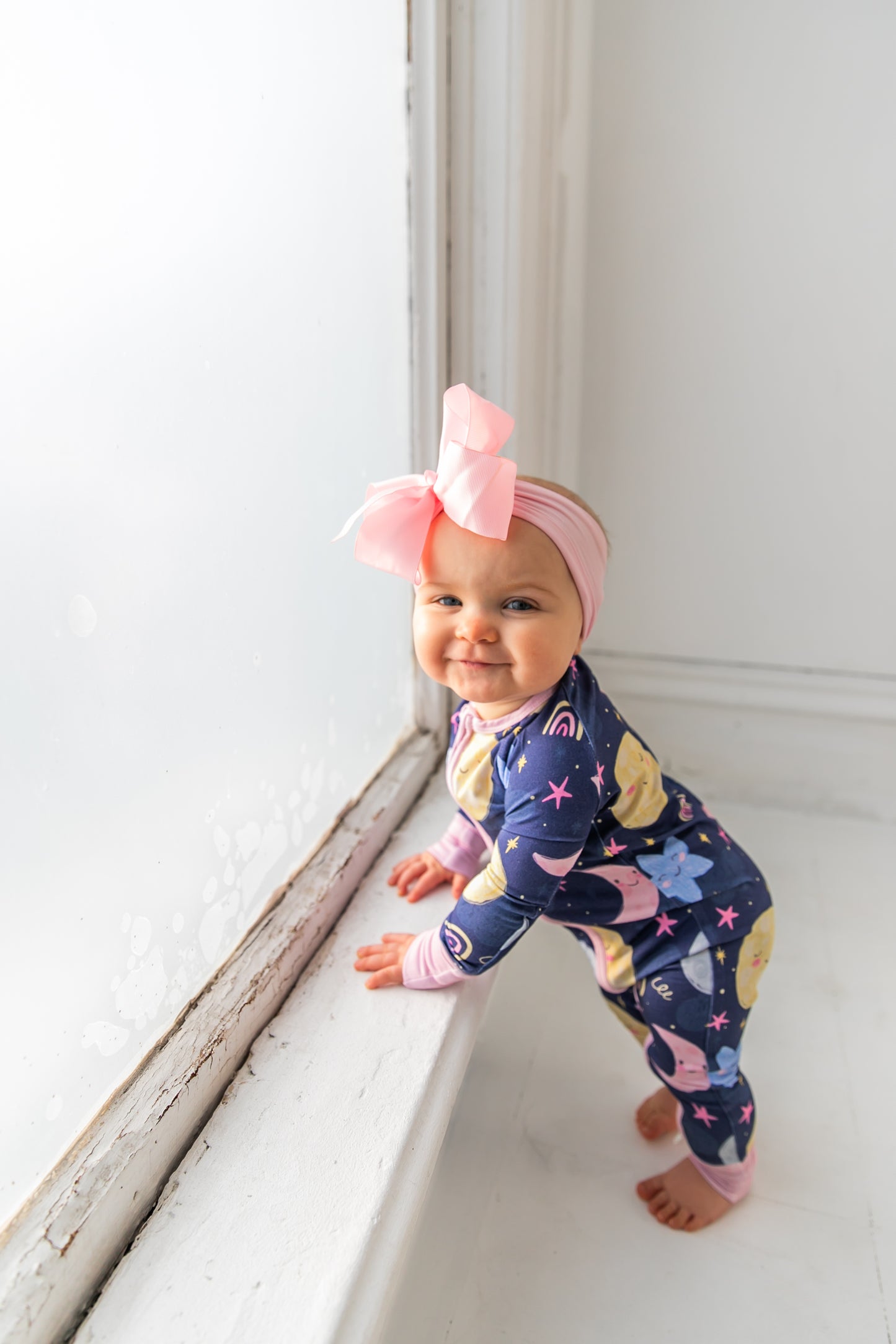 Love You to the Moon Bamboo Convertible Romper