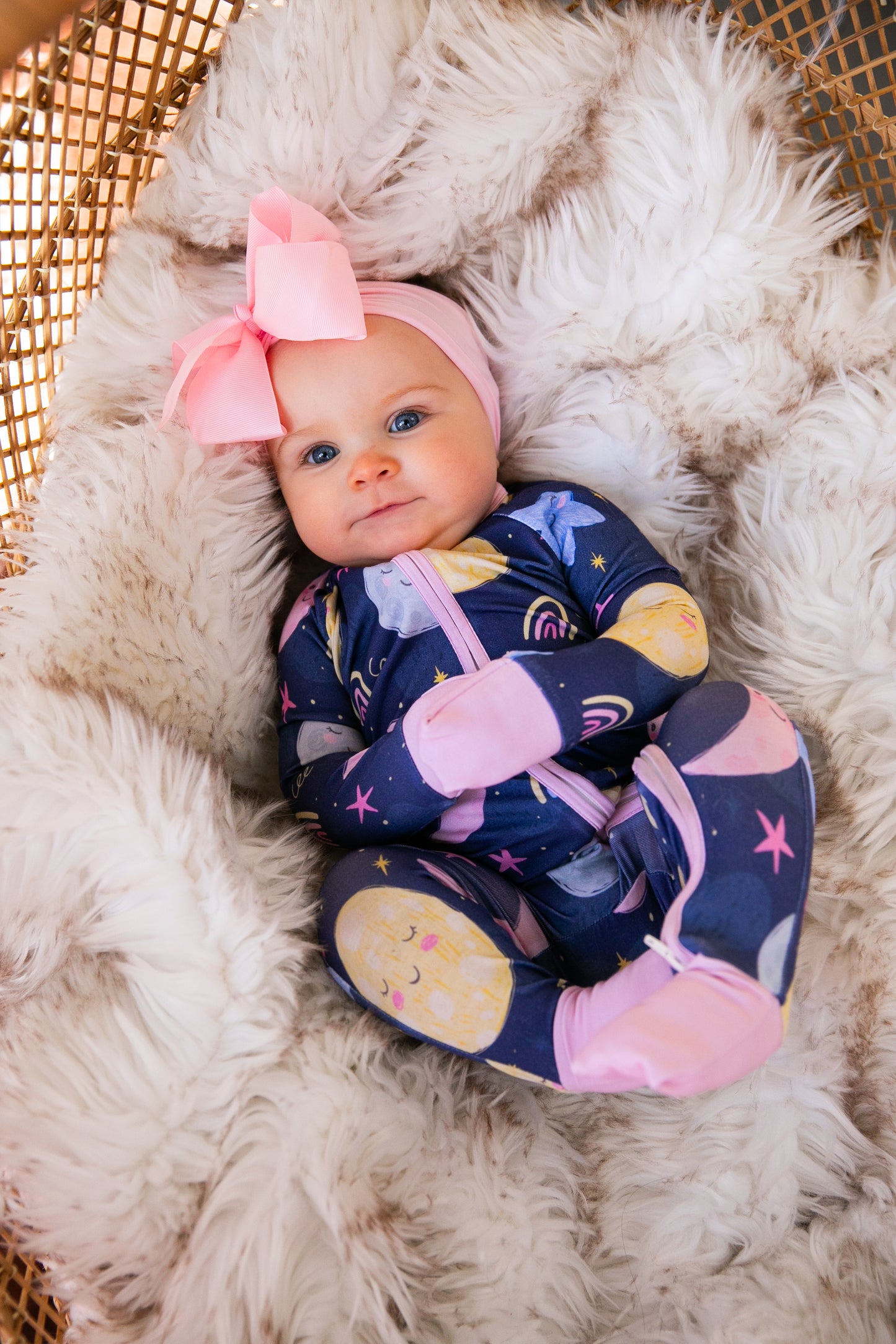 Love You to the Moon Bamboo Convertible Romper