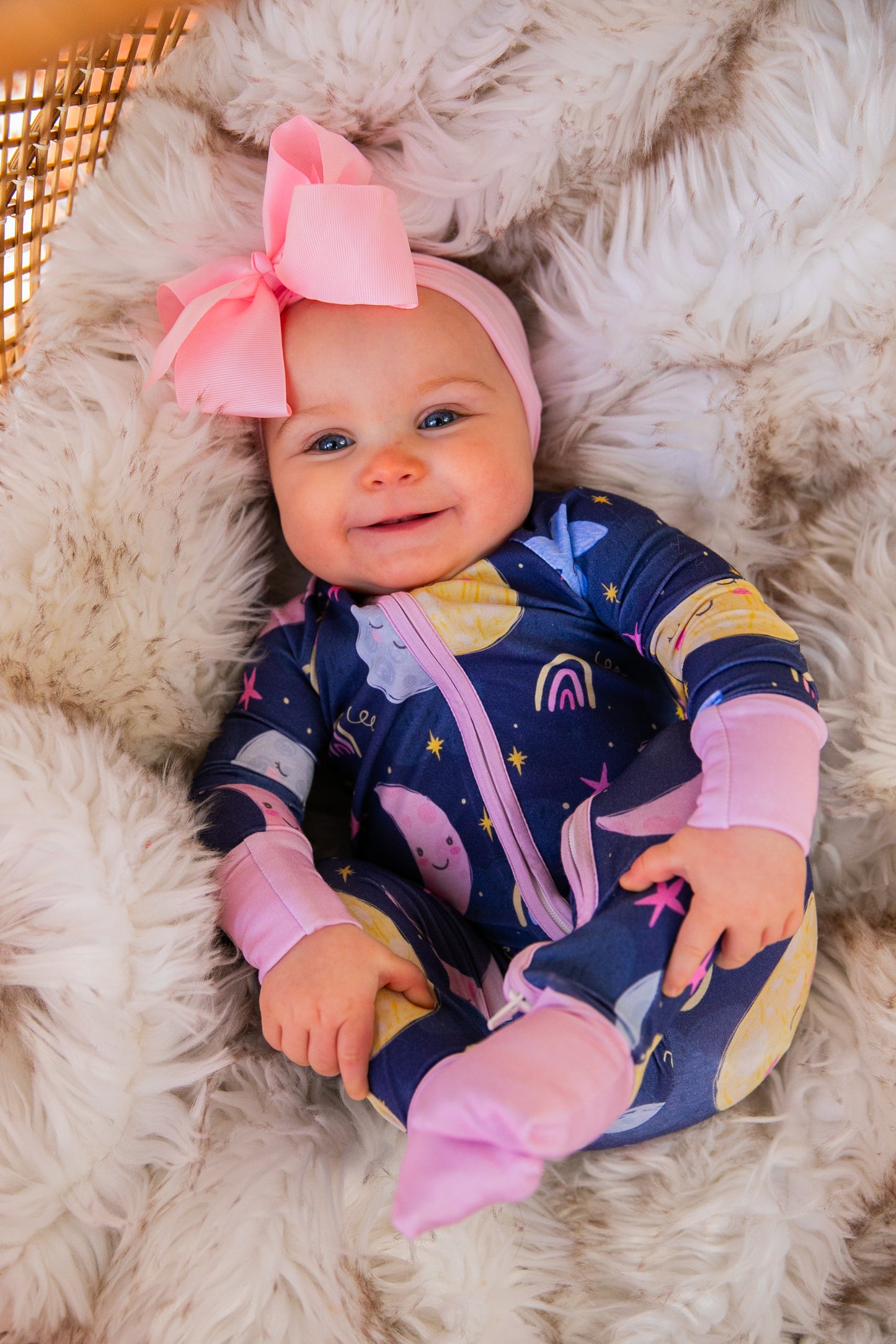 Love You to the Moon Bamboo Convertible Romper