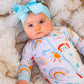 Over the Rainbow Bamboo Convertible Romper