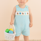 Premium Mint Bunny Egg Embroidery Gingham Jonjon