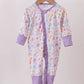Premium Butterfly Garden Bamboo Romper