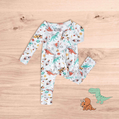 Zippy Bamboo Romper - DinoMite