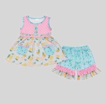 Lemon Twist Short Set