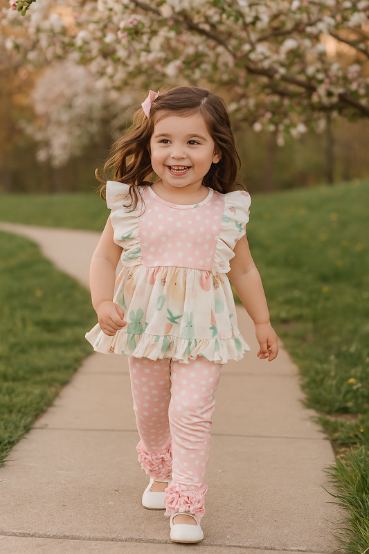 Springtime Bunnies 2-Pc Set