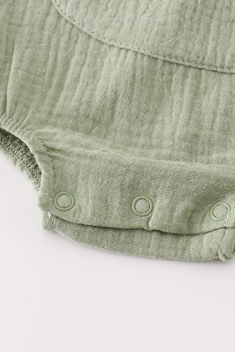 Premium Sage Muslin Boy Bubble