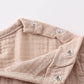 Premium Beige Muslin Boy Shorts Set