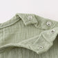 Premium Sage Muslin Boy Shorts Set