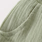 Premium Sage Muslin Boy Shorts Set