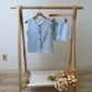 Premium Sky Muslin Boy Shorts Set