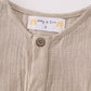 Premium Beige Muslin Boy Shorts Set