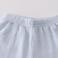 Premium Sky Muslin Boy Shorts Set