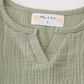 Premium Sage Muslin Boy Set