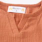 Premium Caramel muslin boy set
