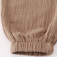 Premium Caramel muslin boy set