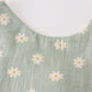 Premium Sage Muslin Daisy Girl Set