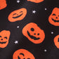 Premium Orange Halloween Pumpkin Ruffle Dress