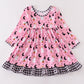 Premium Pink Halloween Ghost Dress