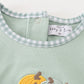 Sage Truck Pumpkin Embroidery Boy Bubble