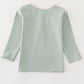 Premium Green Turkey Embroidery Boy Top