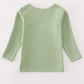Premium Green Turkey Embroidery Boy Top