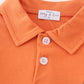 Premium Carmel Football Embroidery Boy Shirt