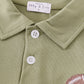 Premium Sage Football Embroidery Boy Shirt