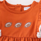 Premium Carmel Football Embroidery Girl Set