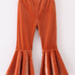 Premium Caramel Velvet Bell Pants
