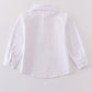 Premium Cross Embroidery Button Down Long Sleeve Shirt