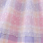 Premium Pink Bunny Bow Plaid Dress