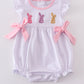 Premium Pink Bunny Bow Bubble