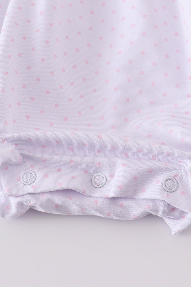 Premium Pink Bunny Bow Bubble