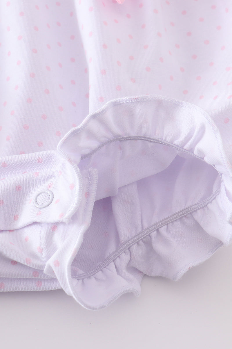 Premium Pink Bunny Bow Bubble