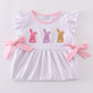 Premium Pink Bunny Bow Dress