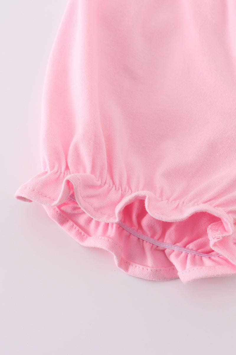 Premium Pink Bunny Bow Set