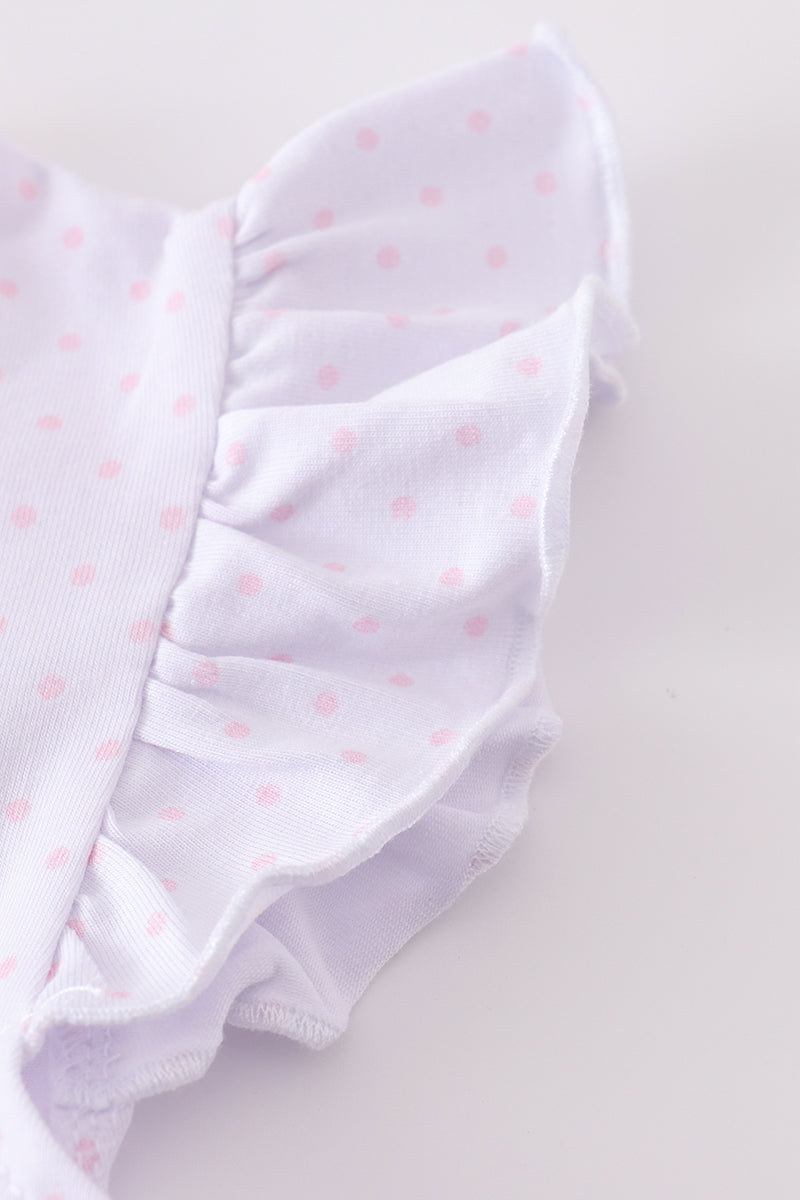 Premium Pink Bunny Bow Set