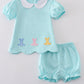 Premium Mint Bunny Embroidery Set