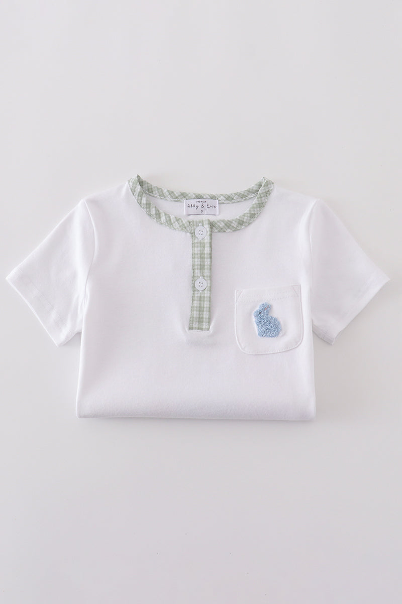 Premium White Bunny Embroidery Set