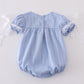 Premium Blue Cross Embroidery Bubble