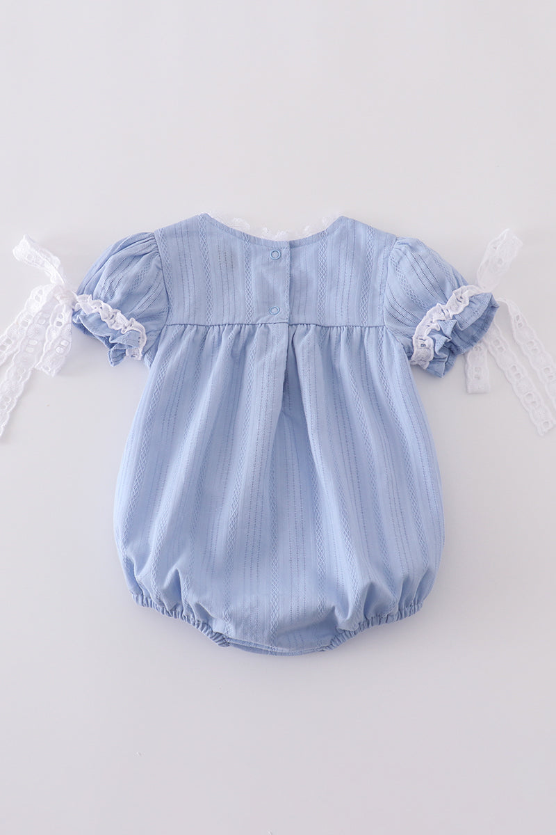Premium Blue Cross Embroidery Bubble