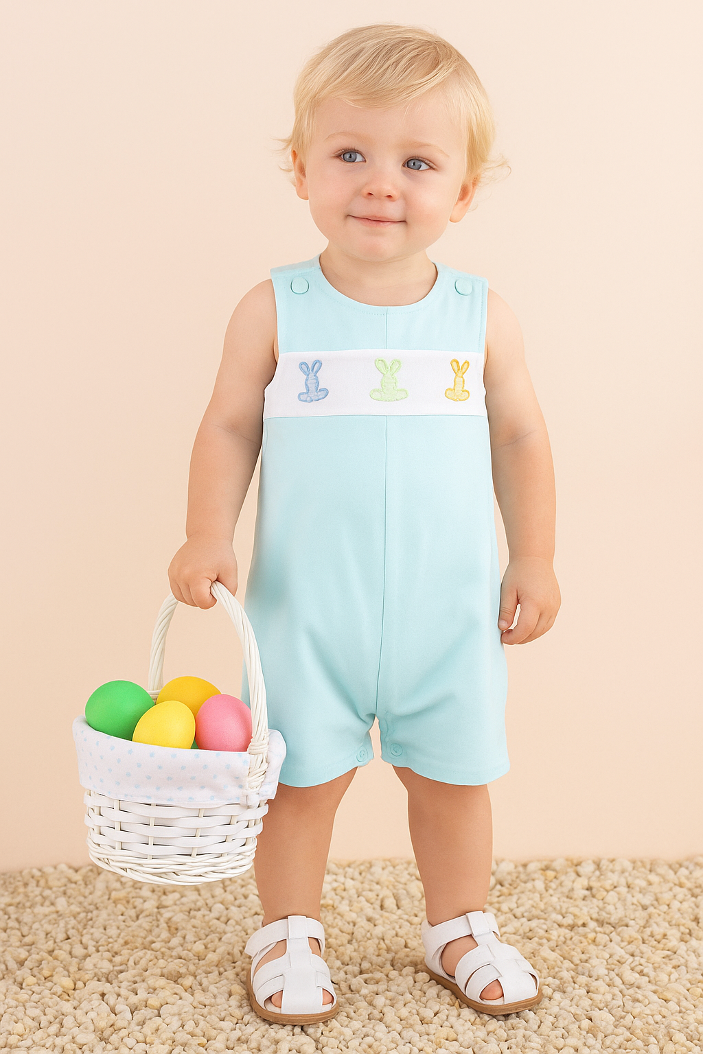 Premium Mint Bunny Embroidery Jonjon