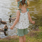 Green Duck Print Set
