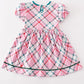 Platinum Pink Plaid Dress