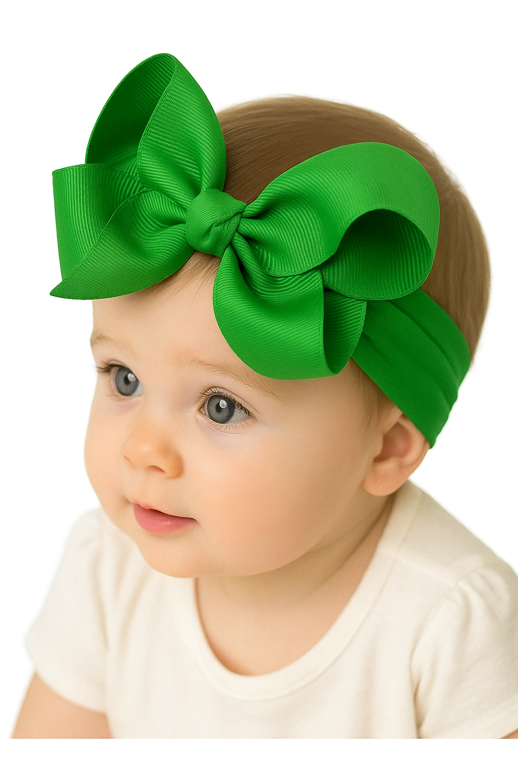 Maddie's Big Bow Headband, 5" Bow Classic, 20 Color Options